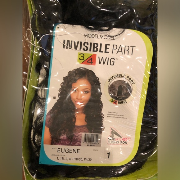 MODEL MODEL INVISIBLE PART WIG IN COLOR 1 - Picture 4 of 4